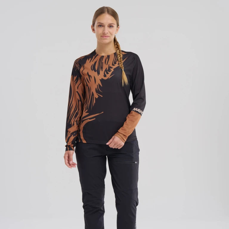 MAVIC DEEMAX ENDURO Trikot Langarm Schwarz