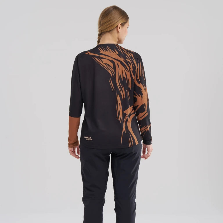 MAVIC DEEMAX ENDURO Trikot Langarm Schwarz