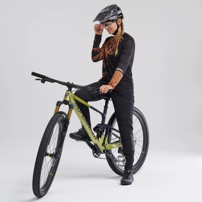 MAVIC DEEMAX ENDURO Trikot Langarm Schwarz