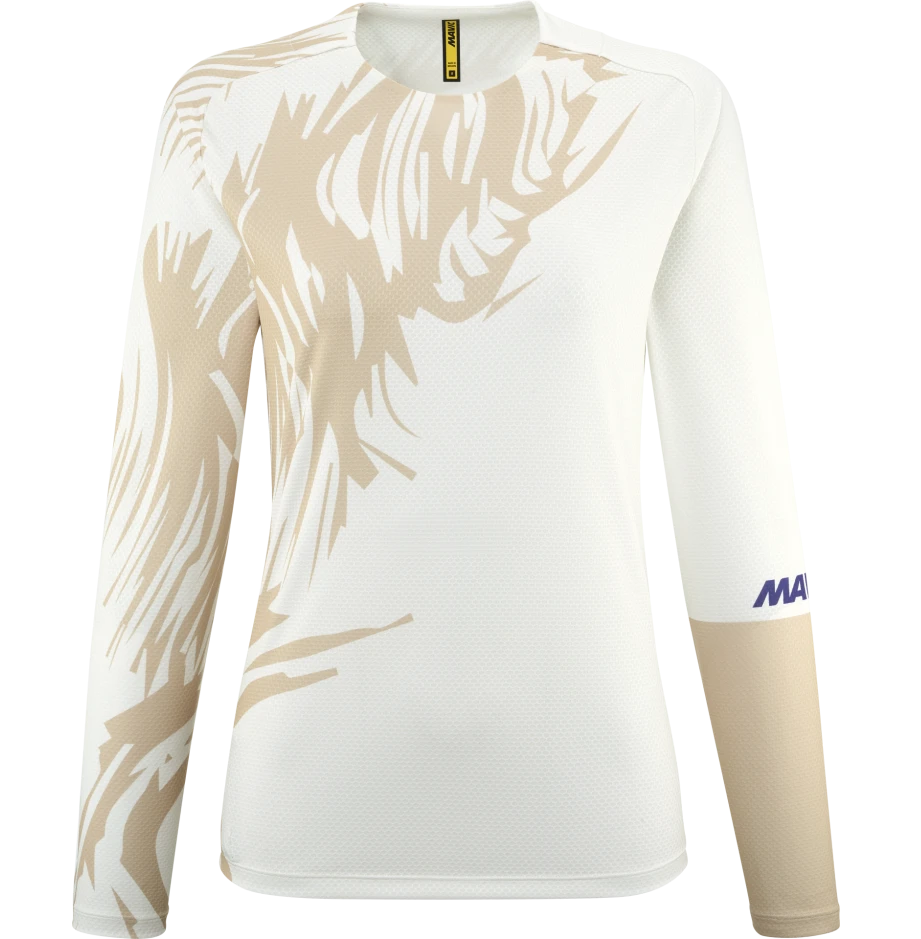 MAVIC DEEMAX ENDURO Trikot Langarm Frau Weiß
