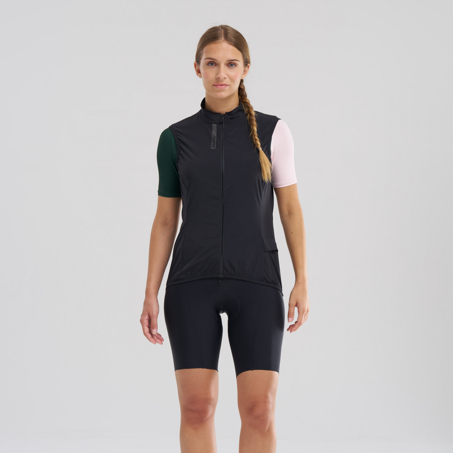 MAVIC AKSIUM WIND Damen Ärmellose Jacke Schwarz