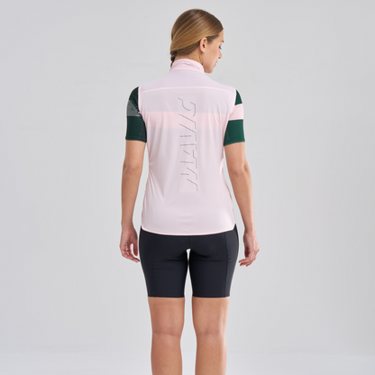 Ärmellose Jacke MAVIC AKSIUM WIND Damen Rosa