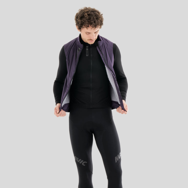 Ärmellose Jacke MAVIC KSYRIUM THERMO Purple