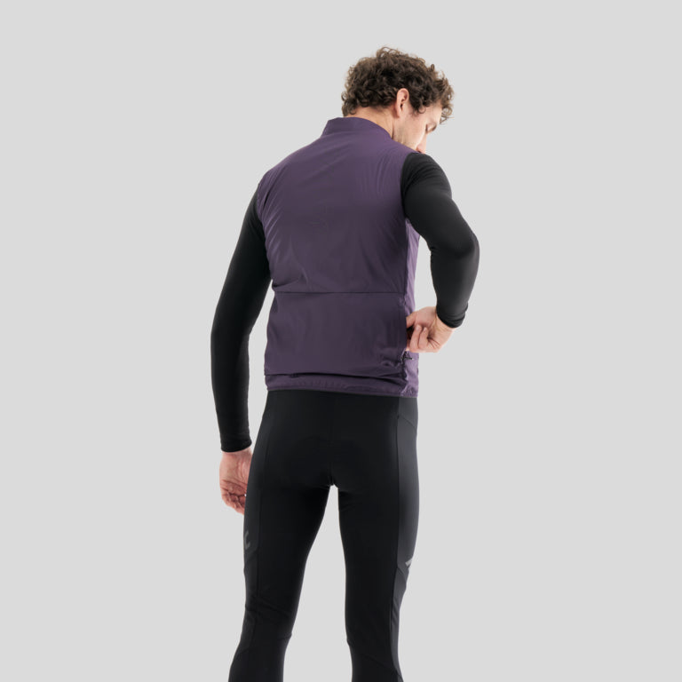 Ärmellose Jacke MAVIC KSYRIUM THERMO Purple