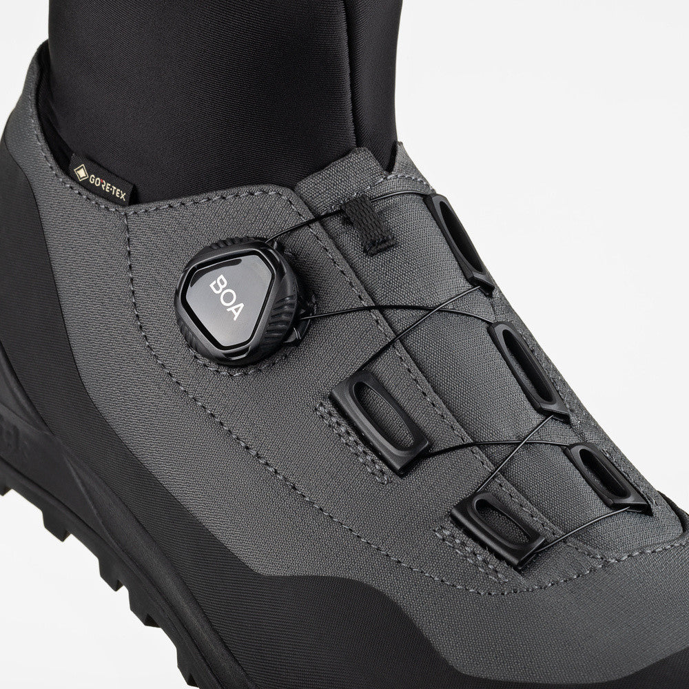 FIZIK HIVER TERRA NANUQ GTX FLAT Mountainbike-Schuhe Schwarz/Grau