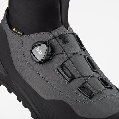 MTB-Schuhe FIZIK WINTER TERRA NANUQ GTX FLAT Schwarz/Grau