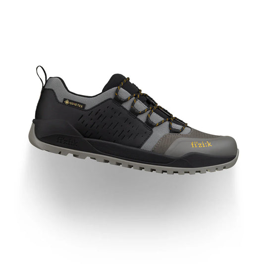 Mountainbike-Schuhe FIZIK TERRA ERGOLACE GTX FLAT Grau/Schwarz