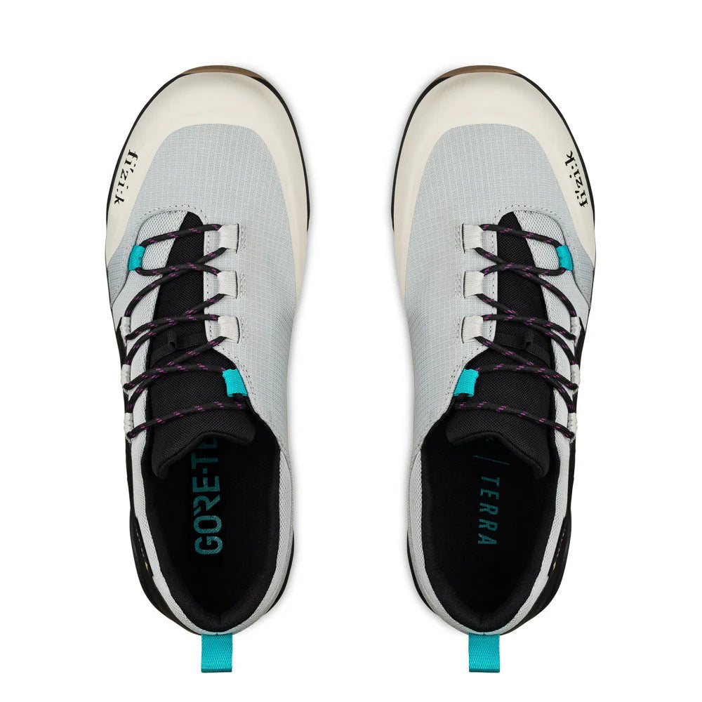 Mountainbike-Schuhe FIZIK TERRA ERGOLACE GTX FLAT Blau/Schwarz