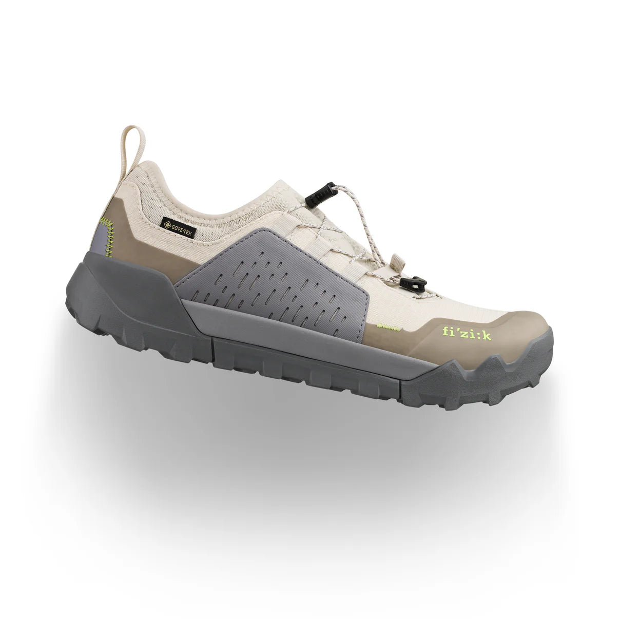 Mountainbike-Schuh FIZIK ERGOLACE 2 GTX FLAT Beige/Grau