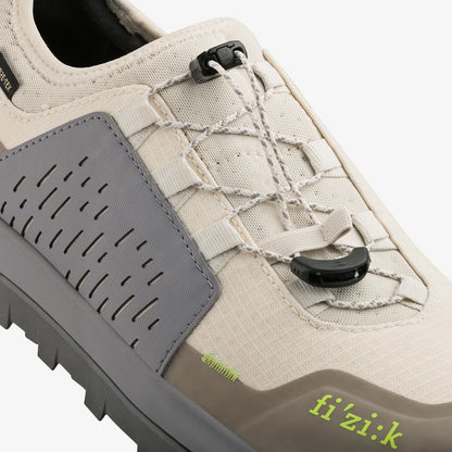 MTB-Schuh FIZIK ERGOLACE 2 GTX FLAT Beige/Grau