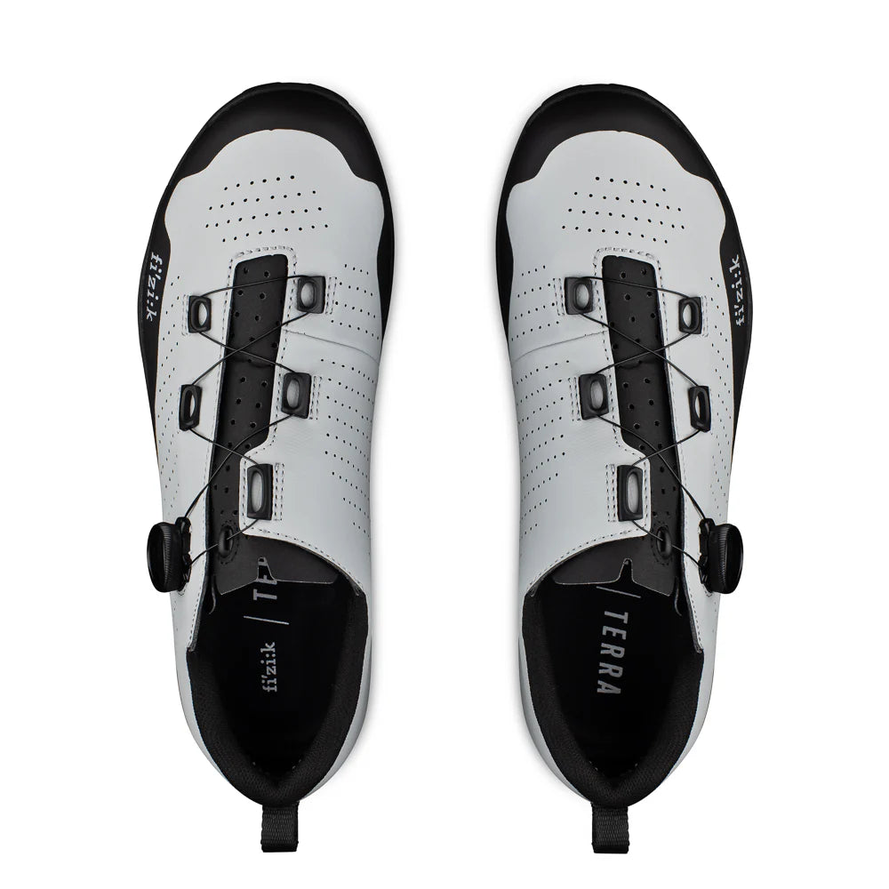 FIZIK TERRA ATLAS XC/Gravel-Mountainbike-Schuhe Grau/Schwarz