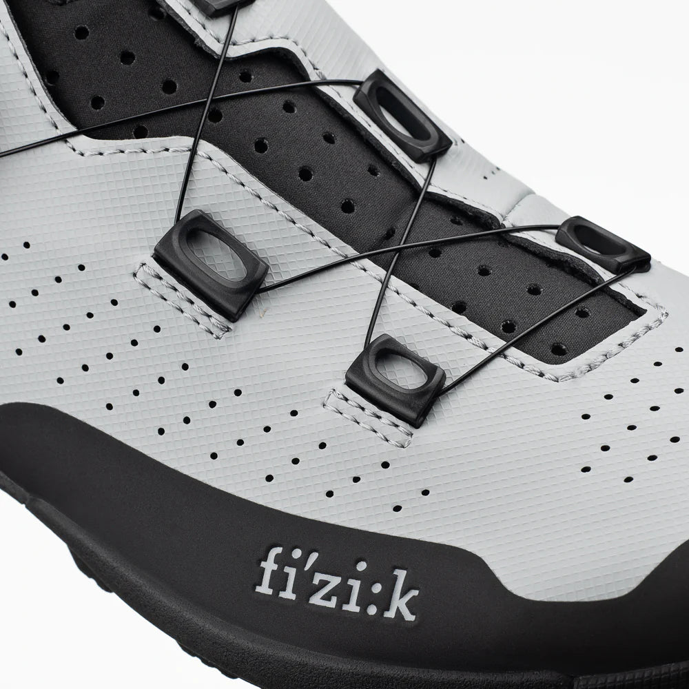 FIZIK TERRA ATLAS XC/Gravel-Mountainbike-Schuhe Grau/Schwarz