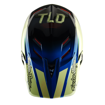 MTB-Helm TROY LEE DESIGNS D4 COMPOSITE MIPS Drip Gelb