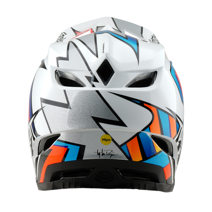 MTB-Helm TROY LEE DESIGNS D4 COMPOSITE MIPS FRAMES Weiß/Grau