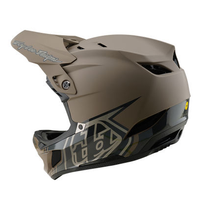 MTB-Helm TROY LEE DESIGNS D4 COMPOSITE MIPS Braun