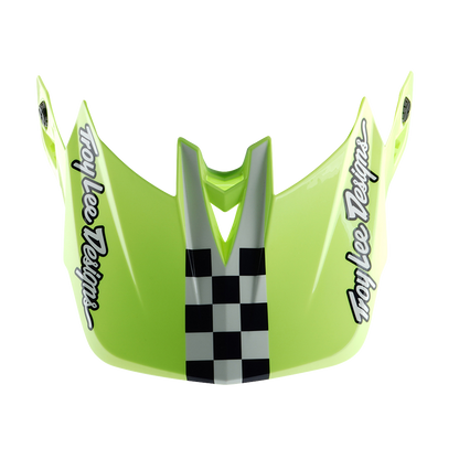 MTB-Helm TROY LEE DESIGNS D4 POLYACRYLITE MIPS FIFTY 50 Gelb/Blau