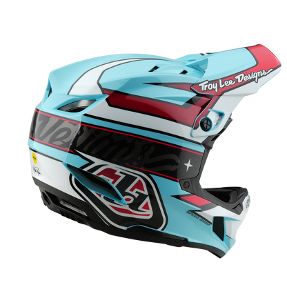 MTB-Helm TROY LEE DESIGNS D4 POLYACRYLITE MIPS LINEAR Blau