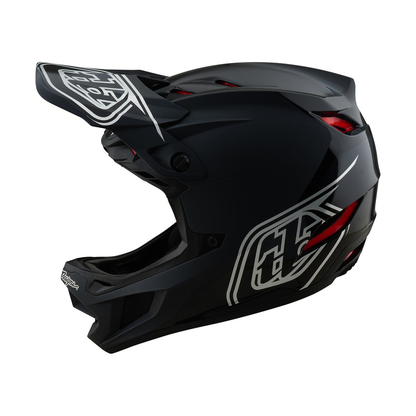 MTB-Helm TROY LEE DESIGNS D4 POLYACRYLITE MIPS SHADOW Schwarz