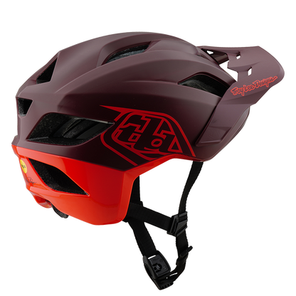 MTB-Helm TROY LEE DESIGNS FLOWLINE SE MIPS Bordeaux/Rot