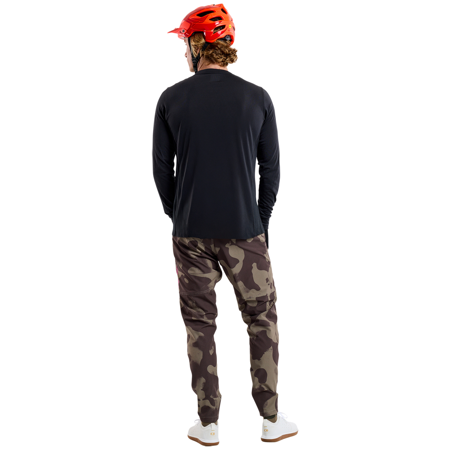 TROY LEE DESIGNS SKYLINE RIDE TEE SIGNATURE Langarmtrikot Schwarz 2025