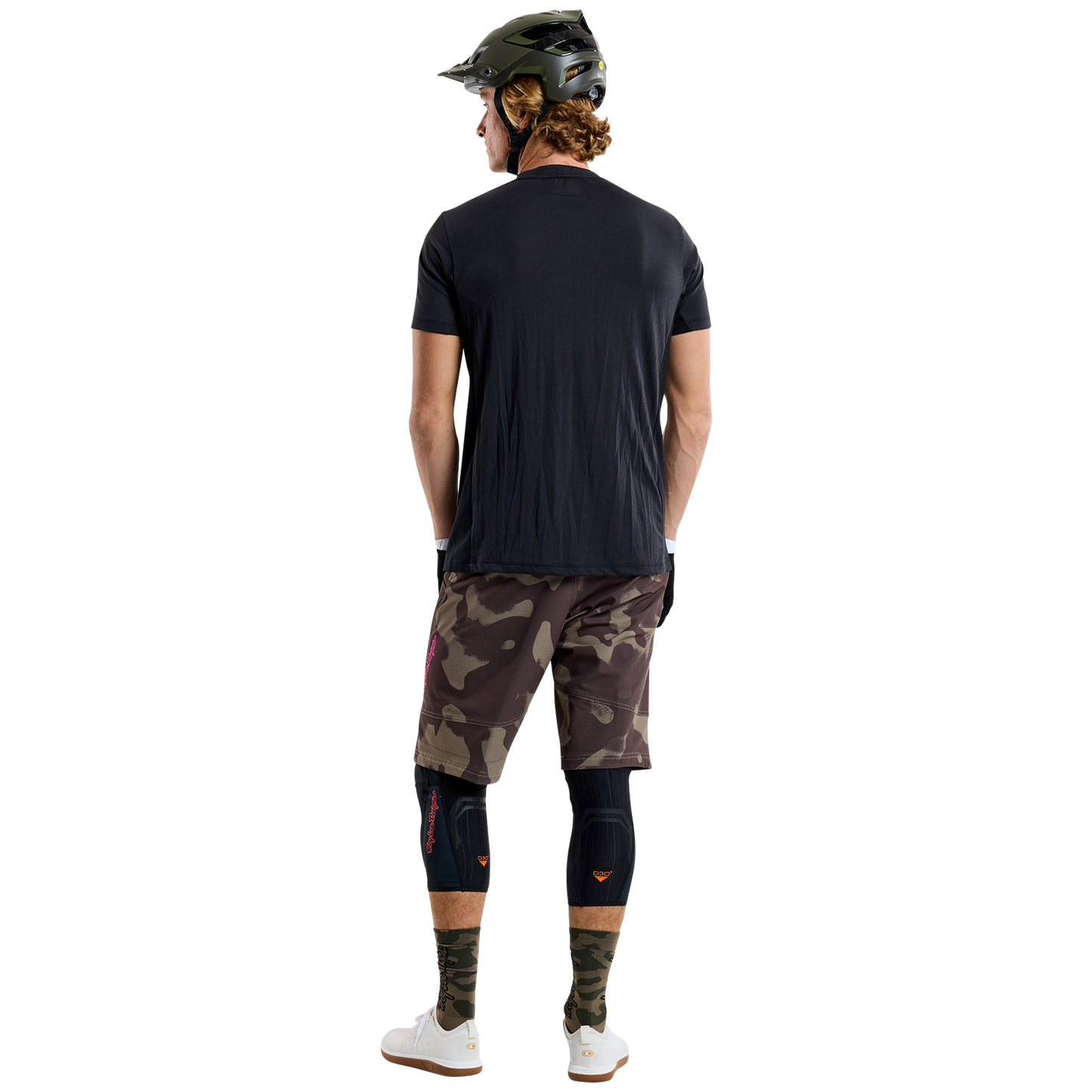 TROY LEE DESIGNS SKYLINE RIDE TEE SIGNATURE Kurzarmtrikot Schwarz 2025