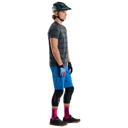 Trikot TROY LEE DESIGNS SKYLINE RIDE TEE WASH OUT Kurzarm Grau