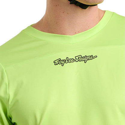 Trikot TROY LEE DESIGNS SKYLINE CHILL ROCKSLIDE Lange Ärmel Gelb