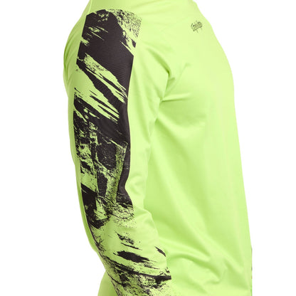 Trikot TROY LEE DESIGNS SKYLINE CHILL ROCKSLIDE Lange Ärmel Gelb