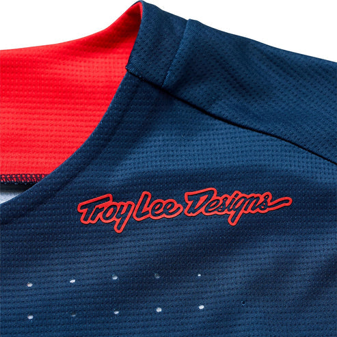TROY LEE DESIGNS SPRINT Langarm Trikot Blau/Rot