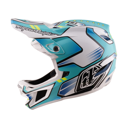MTB-Helm TROY LEE DESIGNS D4 COMPOSITE MIPS CREST REAL Grün