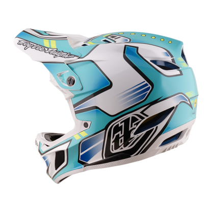 MTB-Helm TROY LEE DESIGNS D4 COMPOSITE MIPS CREST REAL Grün