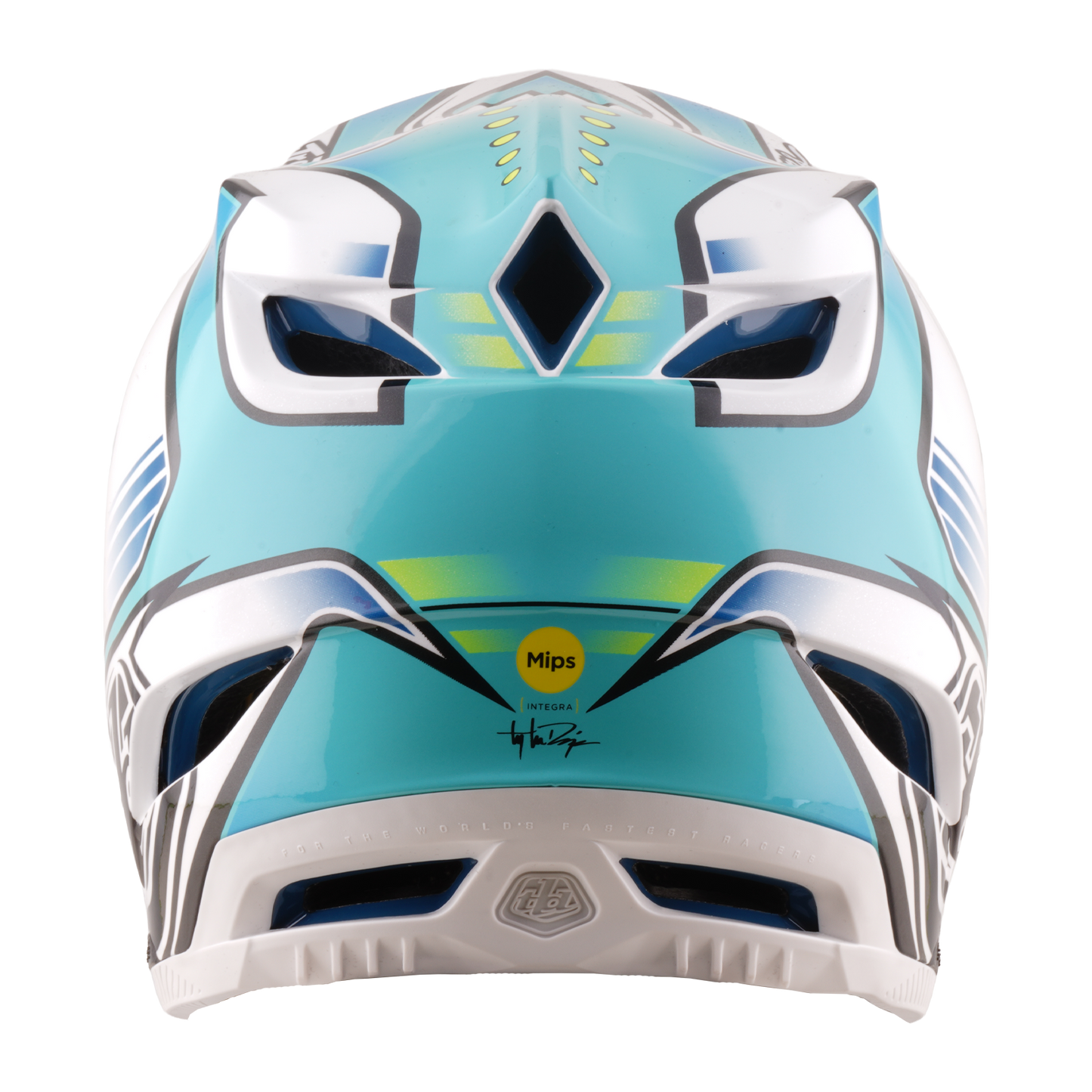 MTB-Helm TROY LEE DESIGNS D4 COMPOSITE MIPS CREST REAL Grün