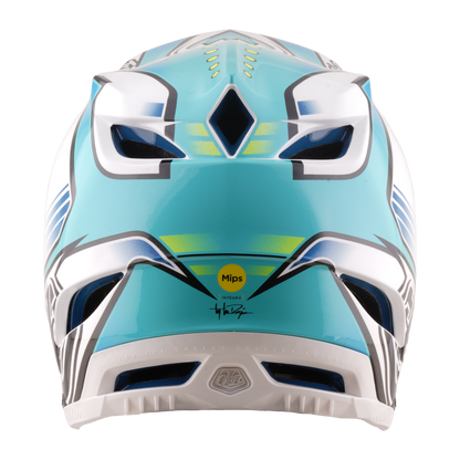 MTB-Helm TROY LEE DESIGNS D4 COMPOSITE MIPS CREST REAL Grün