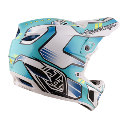 MTB-Helm TROY LEE DESIGNS D4 COMPOSITE MIPS CREST REAL Grün