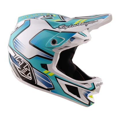 MTB-Helm TROY LEE DESIGNS D4 COMPOSITE MIPS CREST REAL Grün