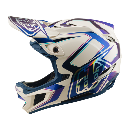 MTB-Helm TROY LEE DESIGNS D4 COMPOSITE MIPS FLARED Weiß