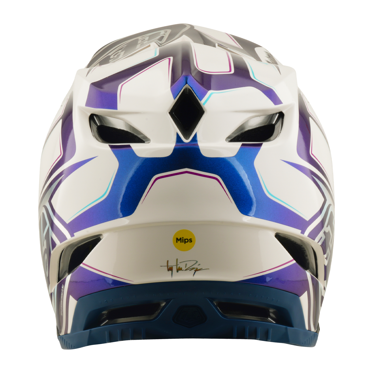 MTB-Helm TROY LEE DESIGNS D4 COMPOSITE MIPS FLARED Weiß