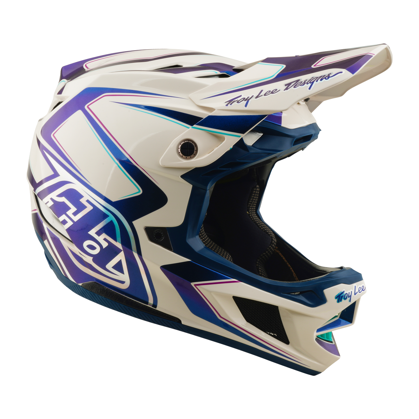 MTB-Helm TROY LEE DESIGNS D4 COMPOSITE MIPS FLARED Weiß