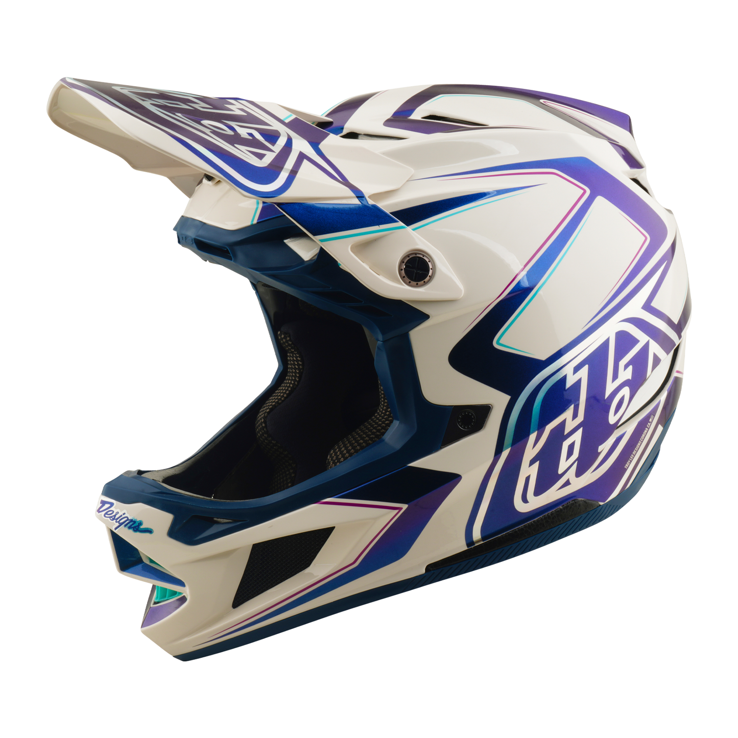 MTB-Helm TROY LEE DESIGNS D4 COMPOSITE MIPS FLARED Weiß