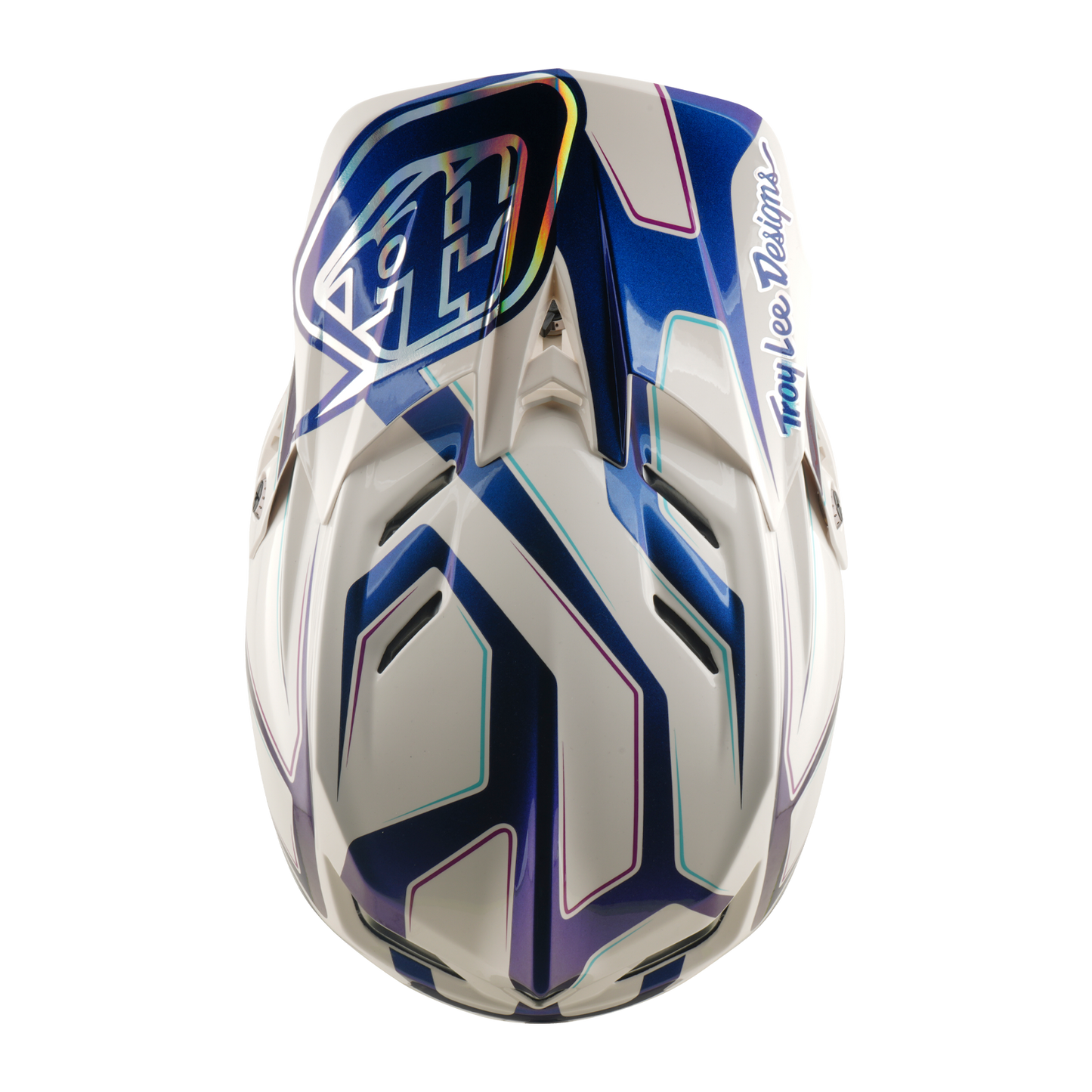 MTB-Helm TROY LEE DESIGNS D4 COMPOSITE MIPS FLARED Weiß