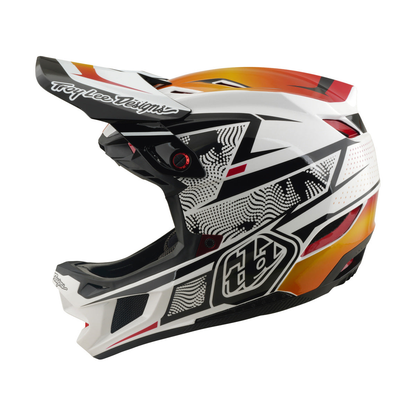 MTB-Helm TROY LEE DESIGNS D4 COMPOSITE MIPS LINED UP Weiß
