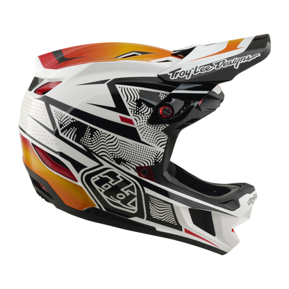 MTB-Helm TROY LEE DESIGNS D4 COMPOSITE MIPS LINED UP Weiß