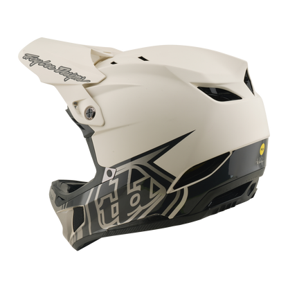 MTB-Helm TROY LEE DESIGNS D4 COMPOSITE MIPS STEALTH PUMICE Weiß