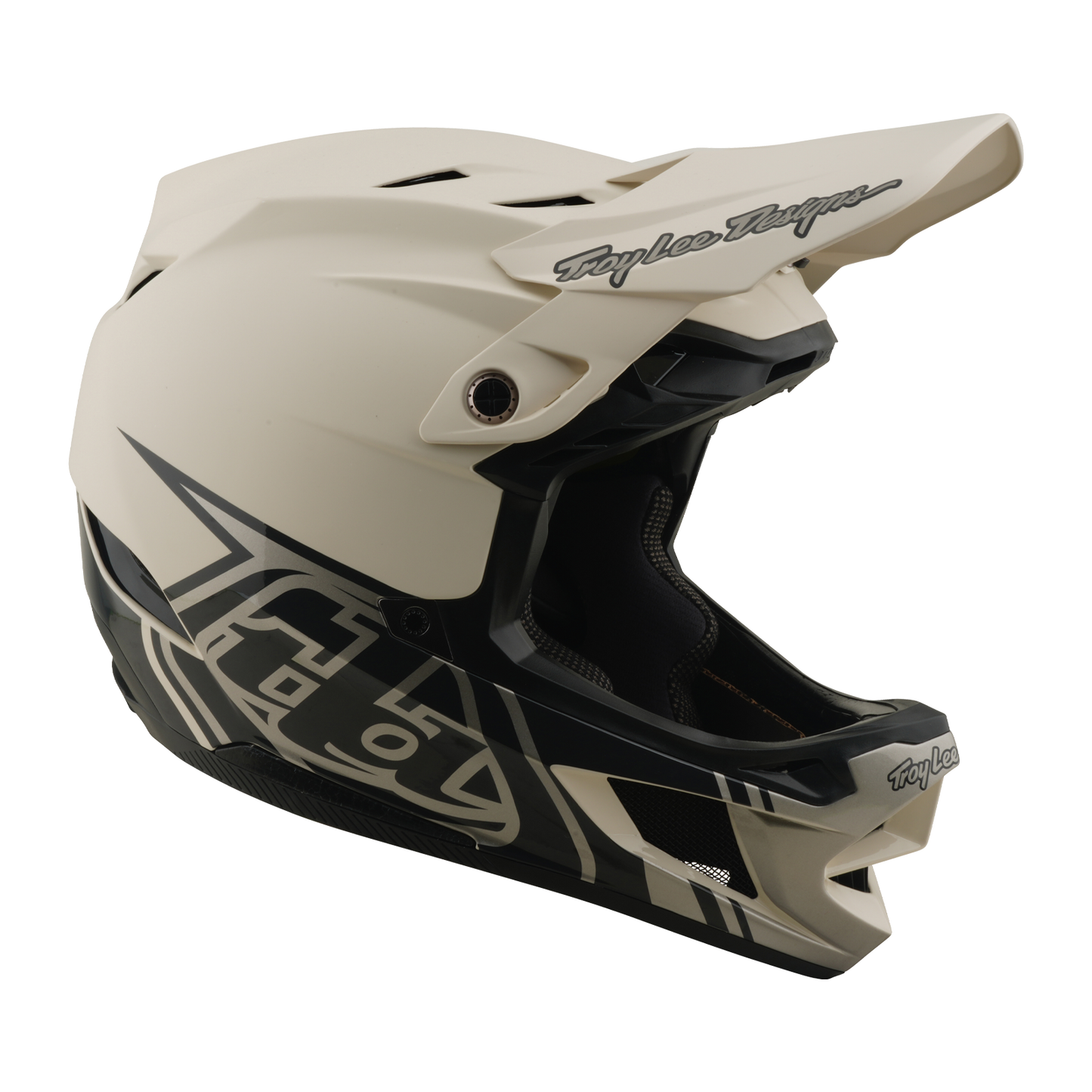 MTB-Helm TROY LEE DESIGNS D4 COMPOSITE MIPS STEALTH PUMICE Weiß