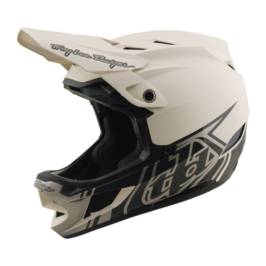 MTB-Helm TROY LEE DESIGNS D4 COMPOSITE MIPS STEALTH PUMICE Weiß