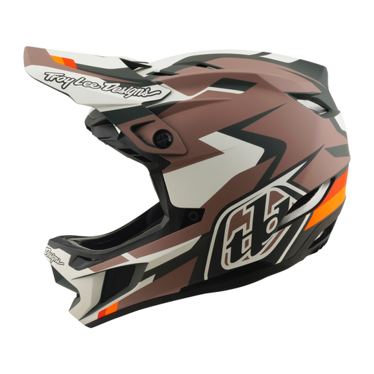 MTB-Helm TROY LEE DESIGNS D4 POLYACRYLITE MIPS ROAMER Clay