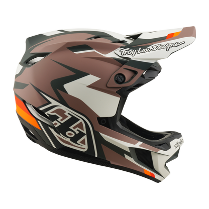 MTB-Helm TROY LEE DESIGNS D4 POLYACRYLITE MIPS ROAMER Clay