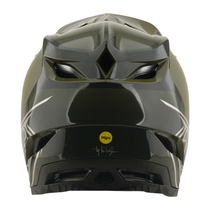 MTB-Helm TROY LEE DESIGNS D4 POLYACRYLITE MIPS SHADOW BEETLE Kaki