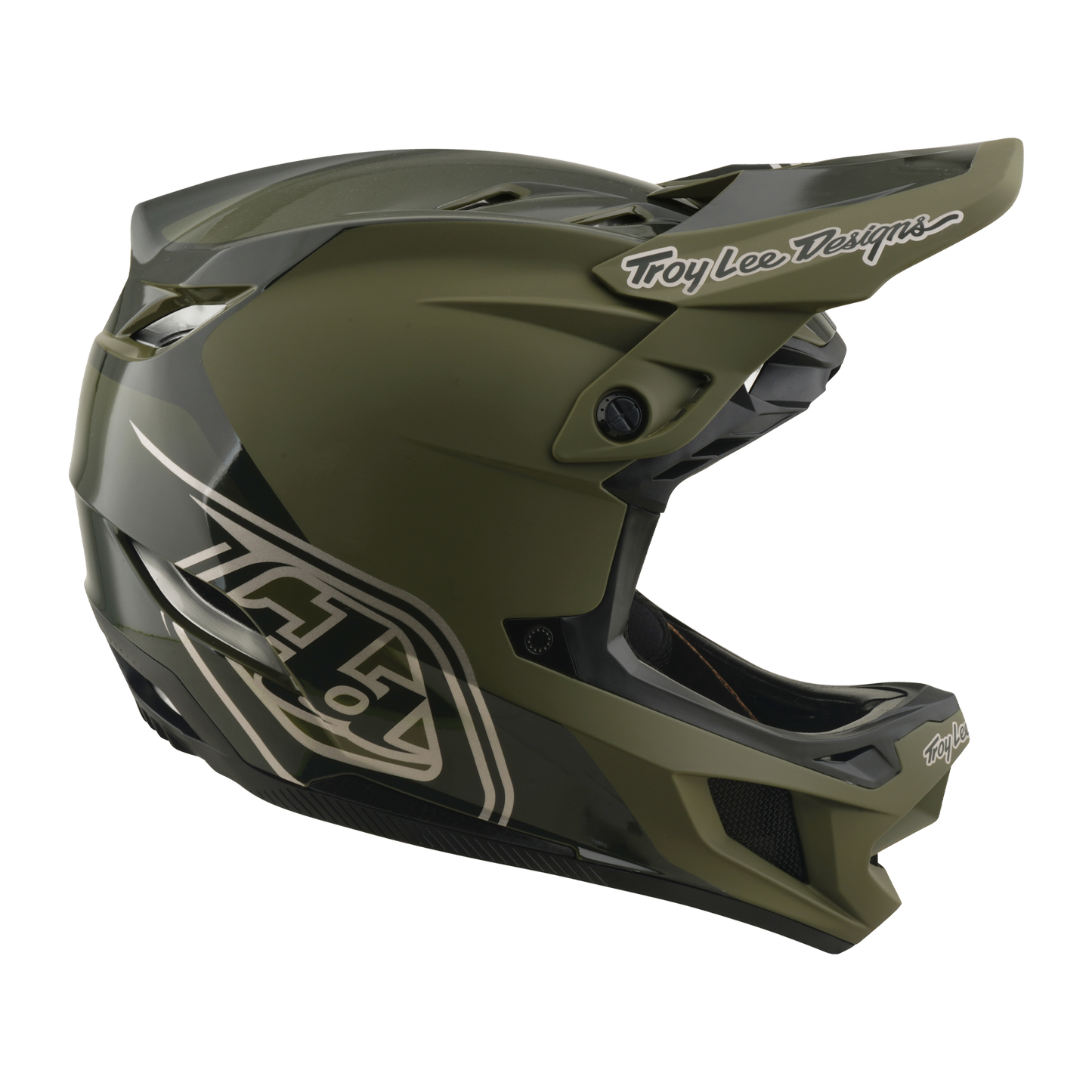 MTB-Helm TROY LEE DESIGNS D4 POLYACRYLITE MIPS SHADOW BEETLE Khaki