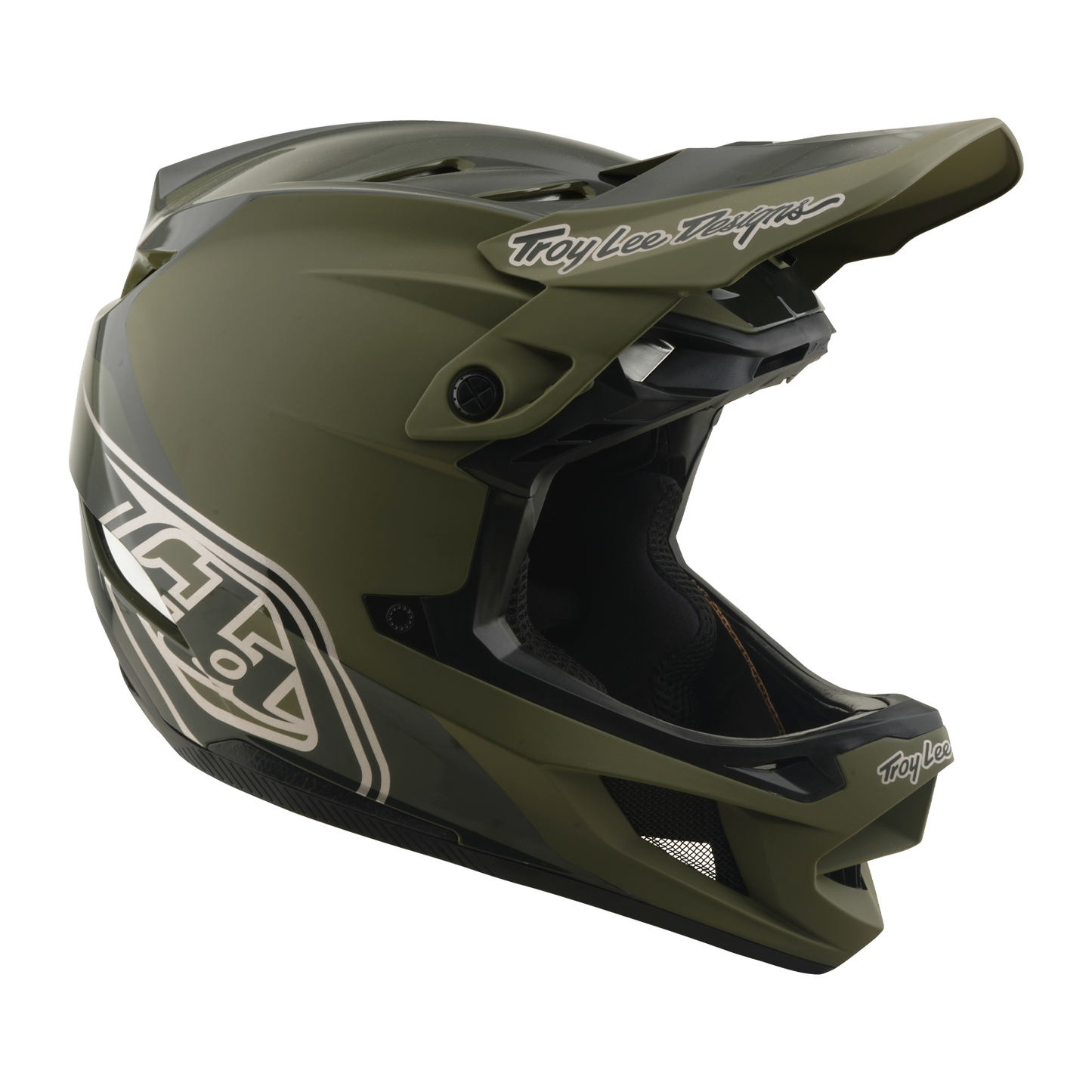 MTB-Helm TROY LEE DESIGNS D4 POLYACRYLITE MIPS SHADOW BEETLE Khaki